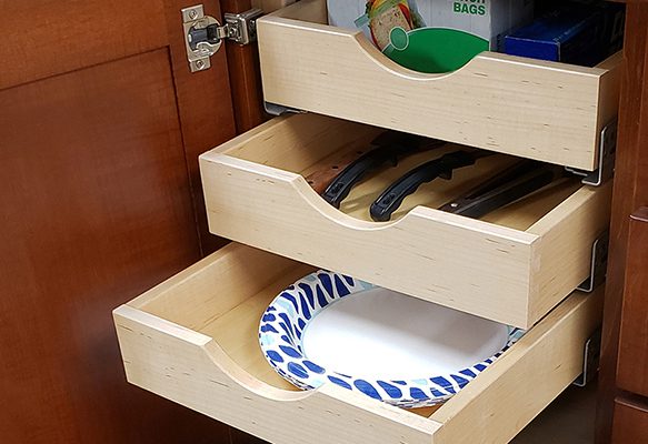 Roll-out Trays - Pull-out Kitchen Cabinet Shelves