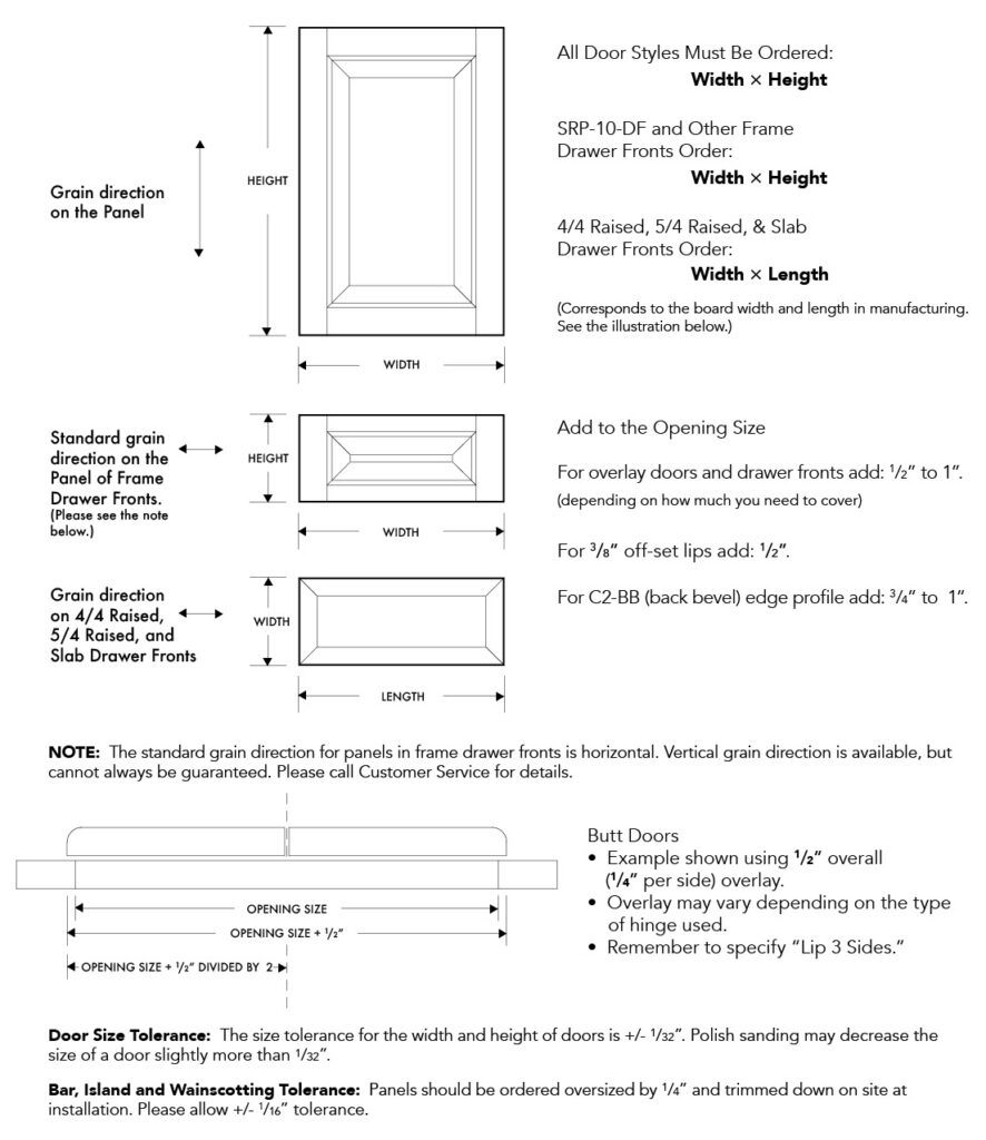How To Measure Cabinet Doors And Drawer Fronts Keystone Wood Specialties how-to-measure-cabinet-doors-and-drawer-fronts-keystone-wood-specialties