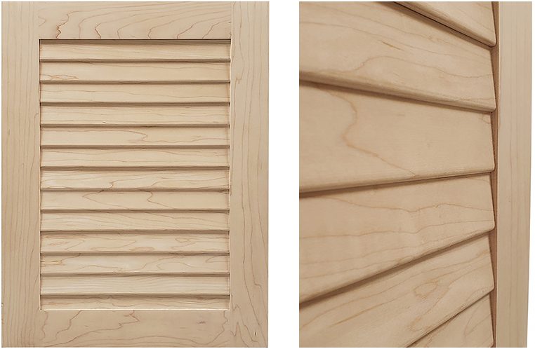 New and Improved False Louver Cabinet Door